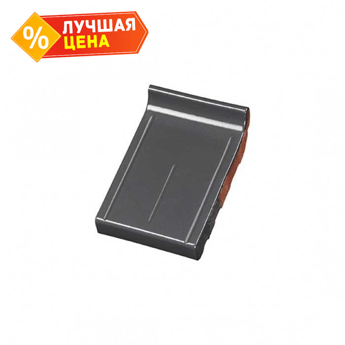 Клинкерный завершающий водоотлив Terca Basalt Grey, 160*105*30 мм
