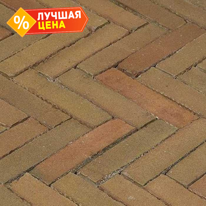 Клинкерная брусчатка Penter Varia Puur wasserstrich, 200x50x85 мм