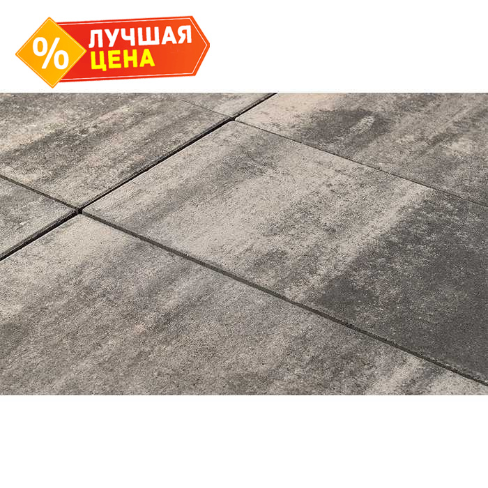 Плитка тротуарная BRAER Сити Color Mix Ночь, 600x300x80 мм