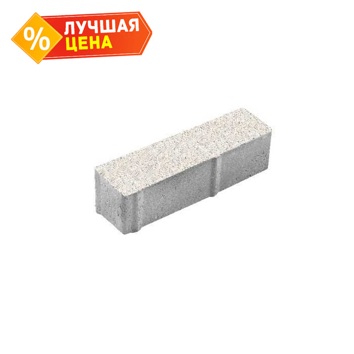Плитка тротуарная Паркет Б.8.П.8 гранит белый 360x80x80 мм