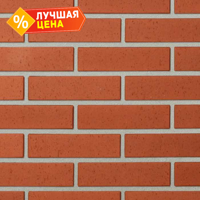Кирпич облицовочный пустотелый Lode Skarbais Janka, 250х120х65 мм