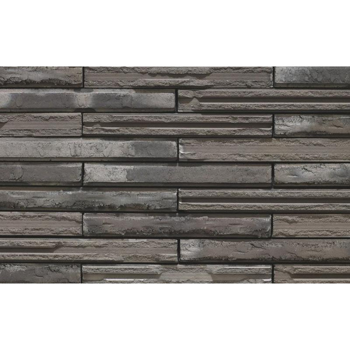 Кирпич облицовочный Terca Cassia Zwart Grafiet, 400х100х50 мм