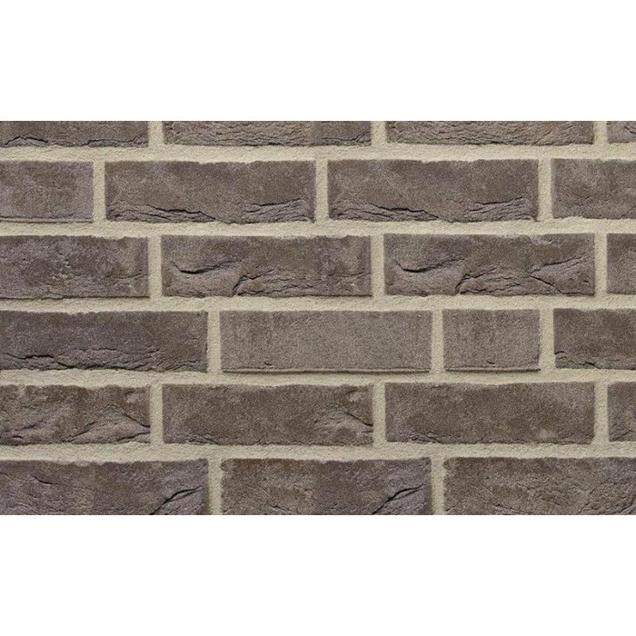 Кирпич облицовочный Terca Cinder Grey Donkergrijs, 215х102х65 мм