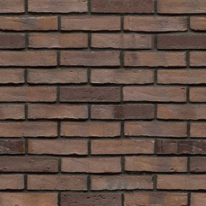 Кирпич клинкерный Muhr 04 S Rotbraun-bunt Spezial Wasserstrich, 240х71х50 мм