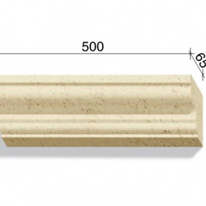 Элемент для наличников и карнизов White Hills Тиволи 720-10, 500*65*130
