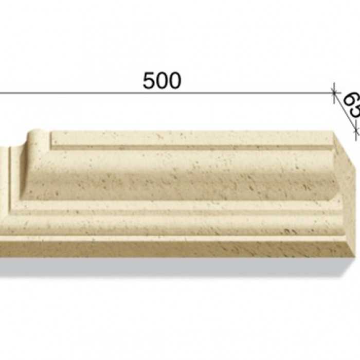 Угловой элемент для наличников и карнизов White Hills Тиволи 720-13, 500*65*130