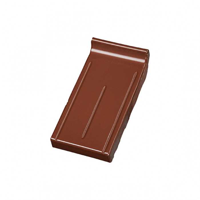 Клинкерный завершающий водоотлив Terca Light brown, 160*105*30 мм