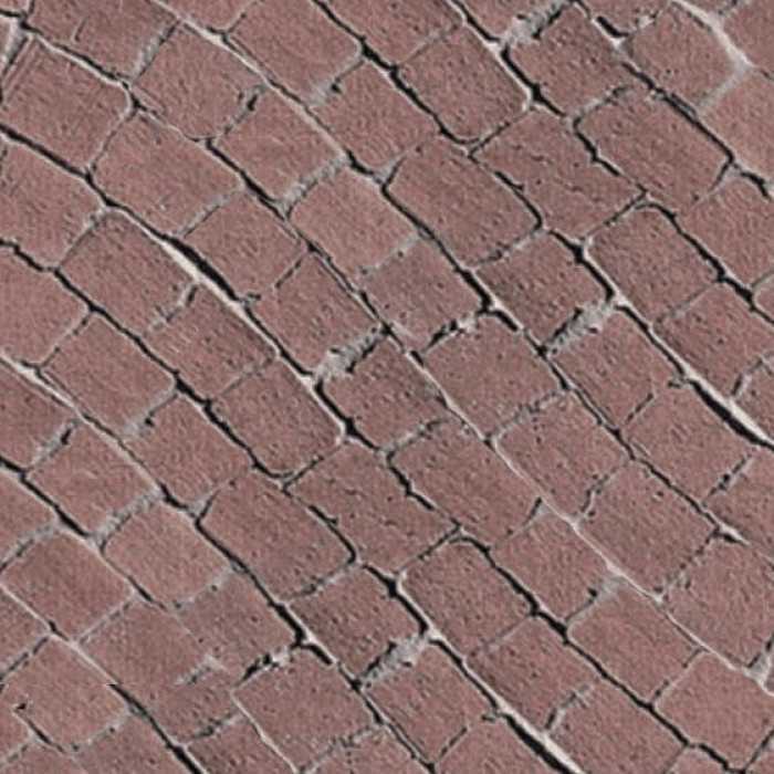 Клинкерная брусчатка Westerwaelder Klinker Nr 33 Schwarz-braun Mosaik, 61x59x65 мм