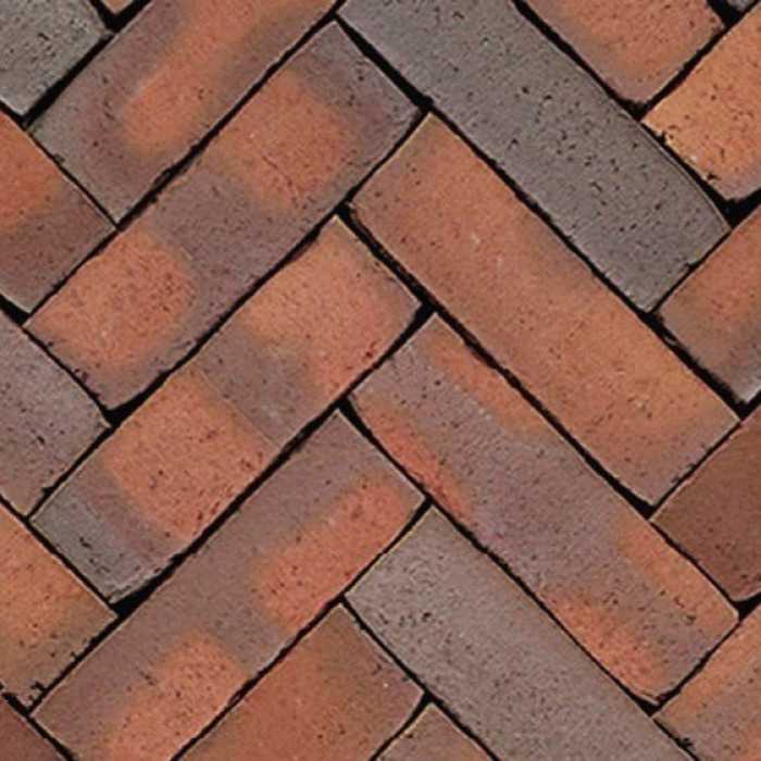 Клинкерная брусчатка Penter Rosa wasserstrich tumbled, 200x65x85 мм