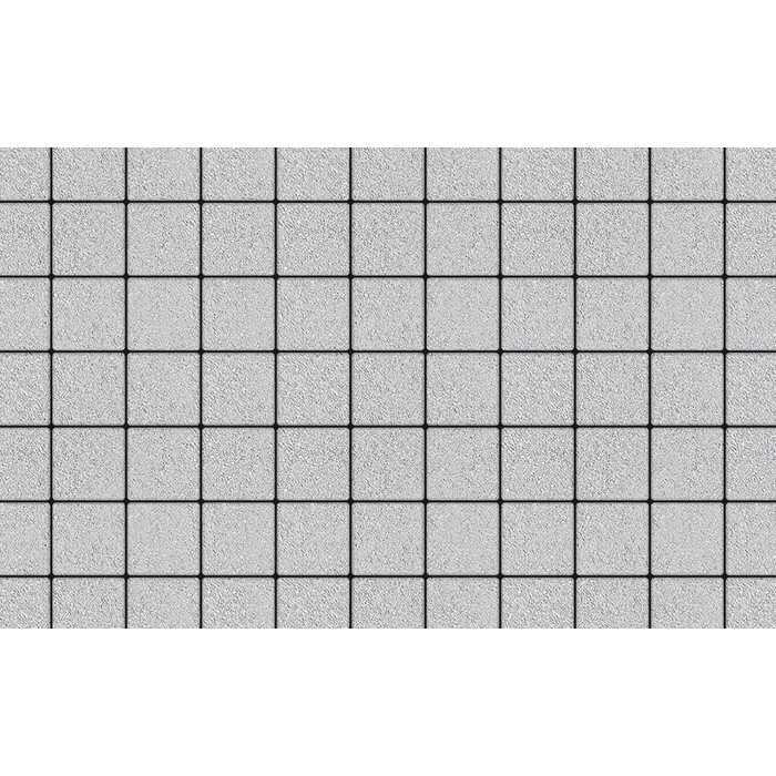 Плитка тротуарная Квадрат (ЛА-Линия) Б.3.К.6 гладкий белый 100x100x60 мм
